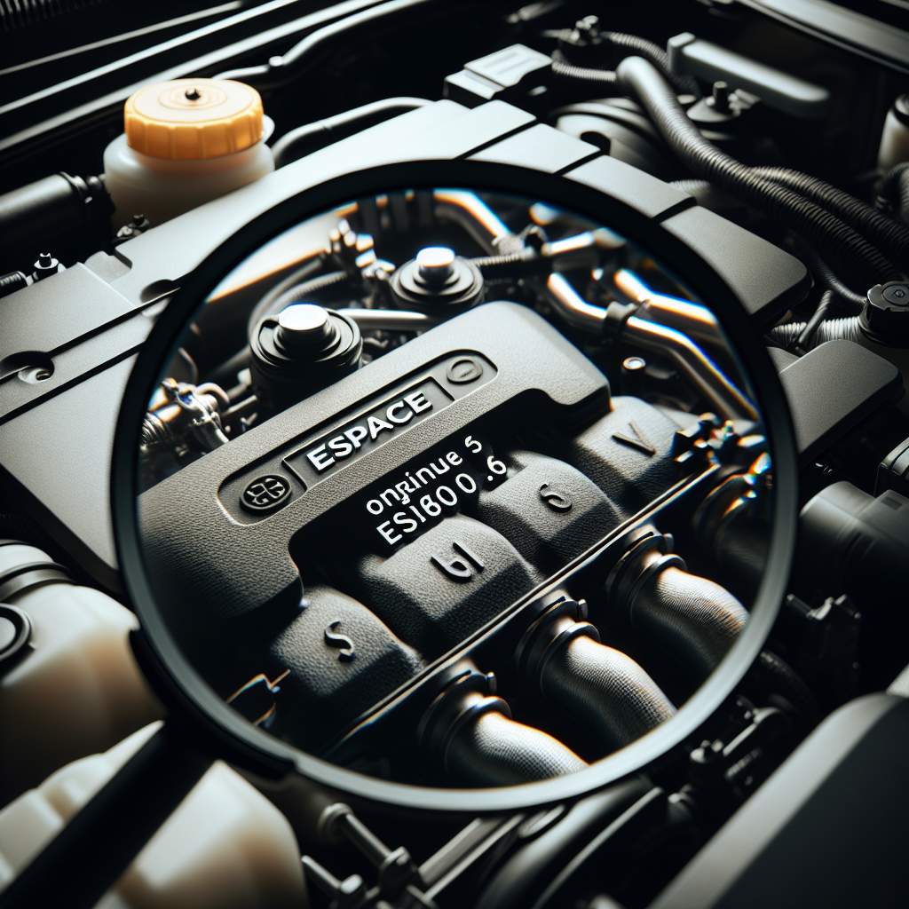 Découvrez le code moteur de votre Renault Espace 4 en un clin d'œil