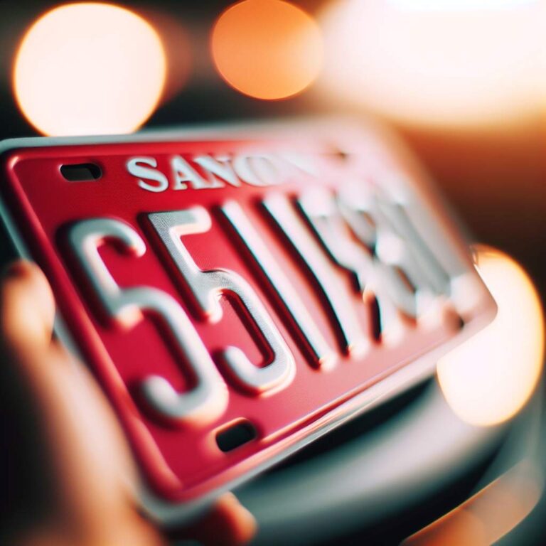 Les plaques d’immatriculation rouge : découvrez tous les secrets