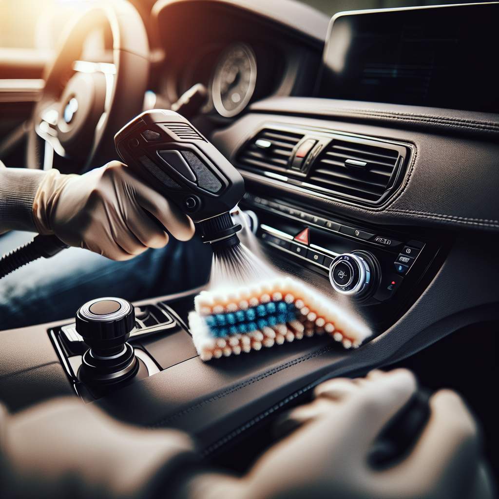 Maîtrisez l'art du nettoyage automobile avec un nettoyeur intérieur et une shampouineuse voiture