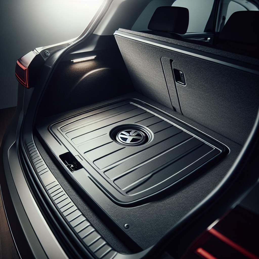 Où se cache la roue de secours dans votre volkswagen touran : révélation surprenante !