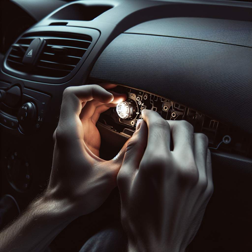 Remplacer ampoule tableau de bord renault scenic 2 : étapes faciles