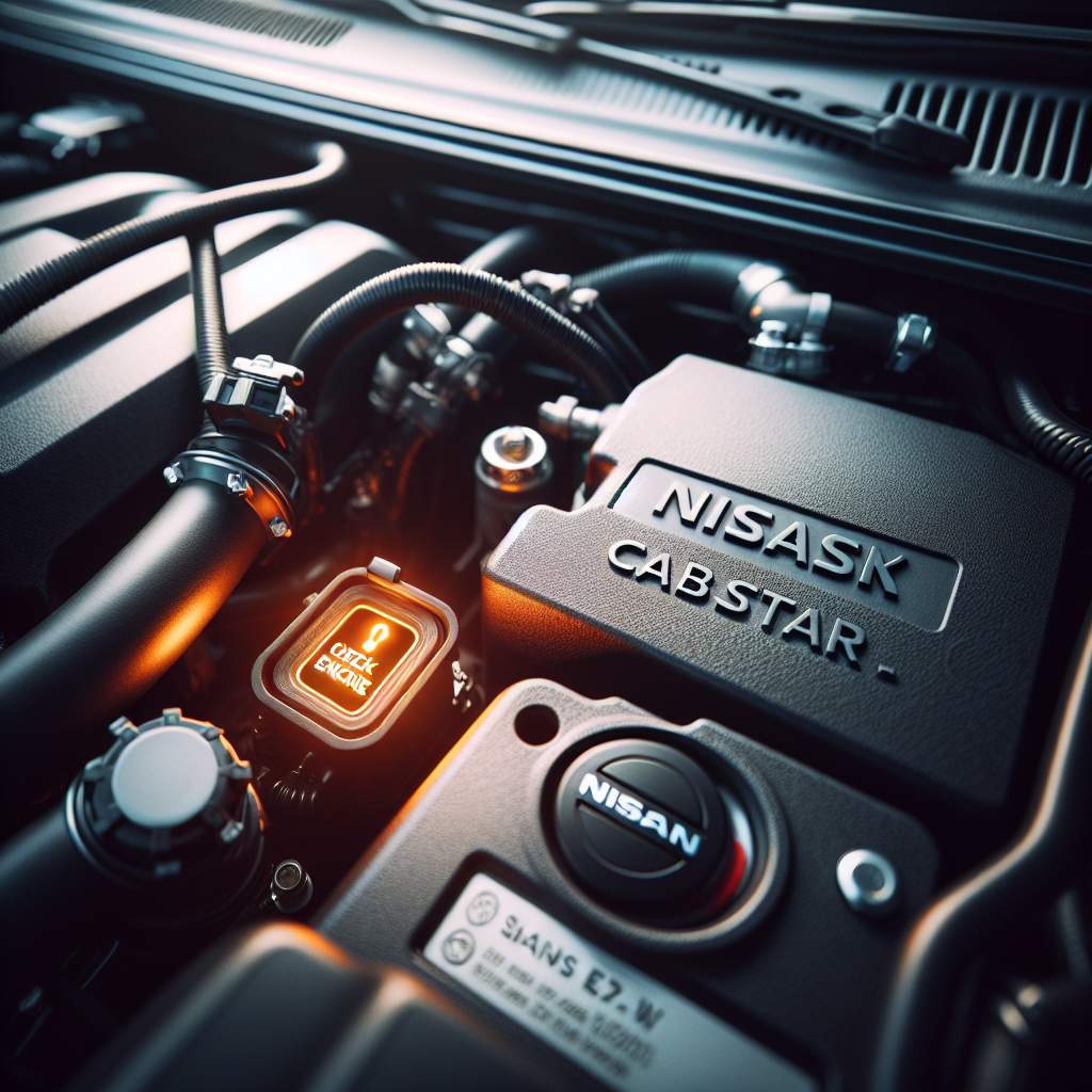 Résoudre le problème du voyant moteur allumé sur ma Nissan Cabstar : solutions simples
