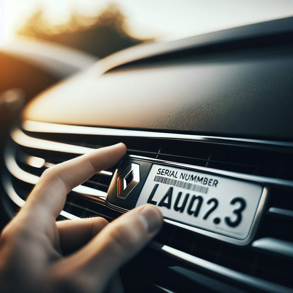 Trouver le numéro de série de votre Renault Laguna 2 : astuces et conseils
