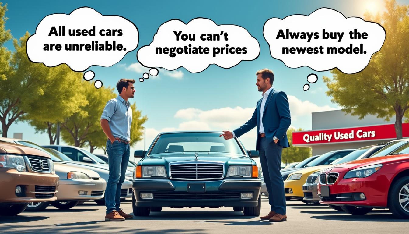 découvrez les idées reçues sur l'achat de voitures d'occasion dans notre guide détaillé. débusquez les mythes courants et informez-vous sur les vérités essentielles pour faire un choix éclairé. ne laissez pas ces préjugés influencer votre décision d'achat et apprenez à naviguer le marché des véhicules d'occasion avec confiance.