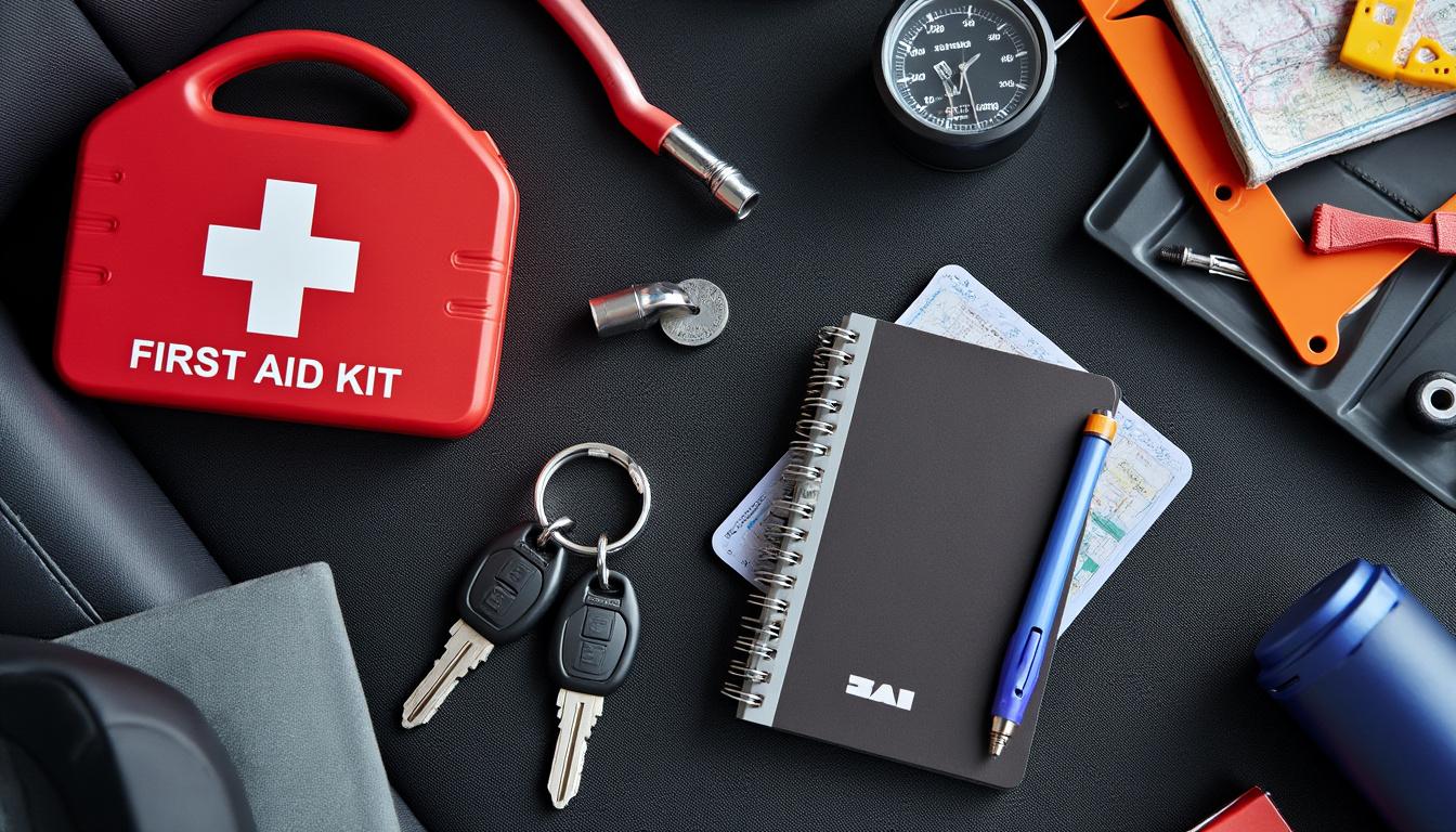 découvrez notre infographie : les 5 indispensables à garder dans votre voiture pour garantir votre sécurité et votre confort. ne partez plus jamais sans ces essentiels !